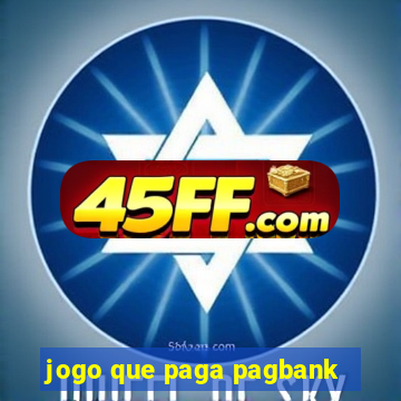 jogo que paga pagbank